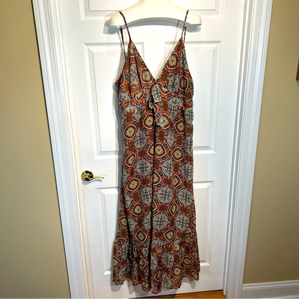 Eyeshadow Boho Style Maxi Dress
